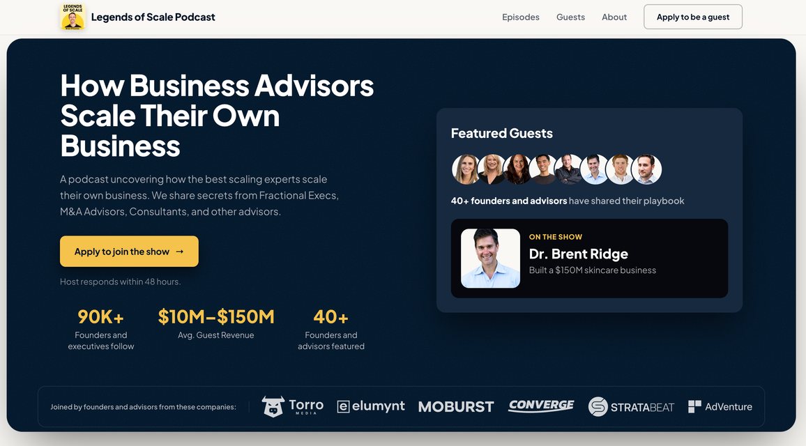 Custom guest website